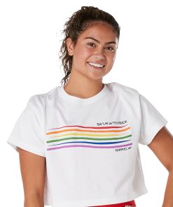 Speedo Women's Pride Cropped Tee